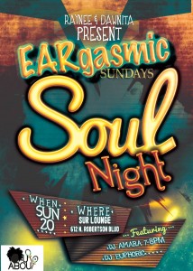 1.20.20135-11PM SUR lounge DJ Euphoric/DJ Amara